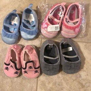 Infant slip on shoes